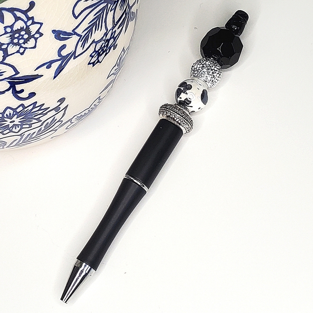 MIDNIGHT ELEGANCE BEADED PEN